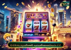 สิทธิพิเศษ หมุนสล็อตฟรี บนเกมสล็อตยอดนิยมประจำปี